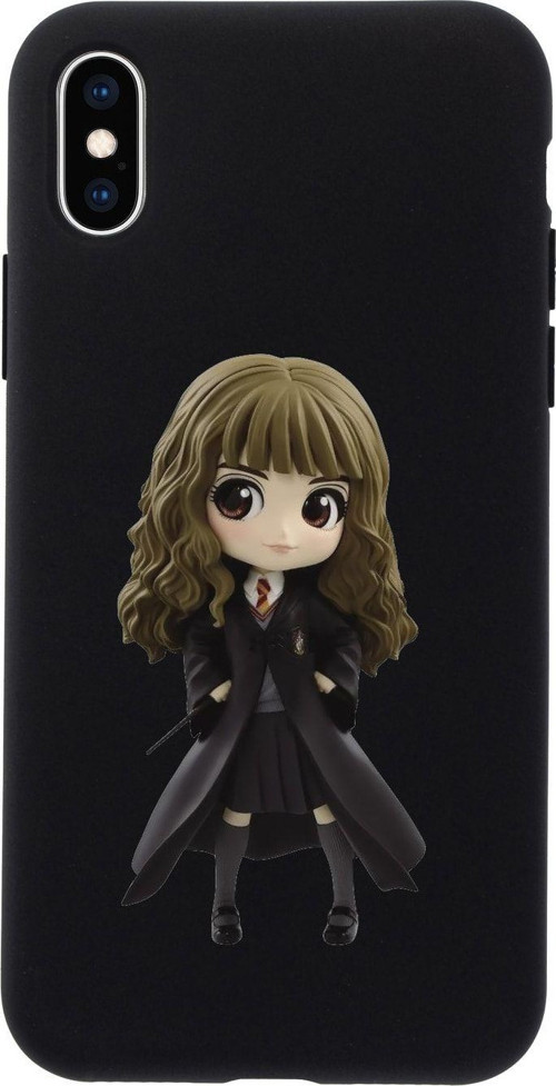 İphone Xs Hermione Tasarımlı Siyah Telefon Kılıfı