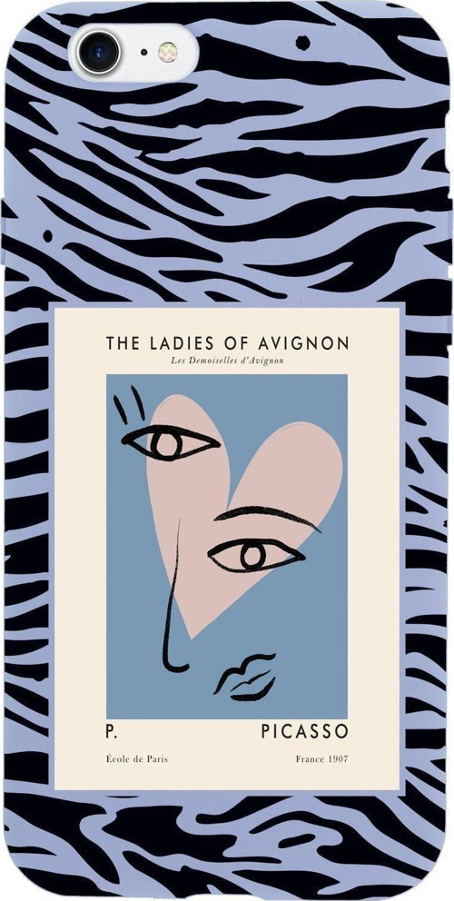 İphone 7 Picasso The Ladies Of Avignon Desenli Premium Silikonlu Telefon Kılıfı