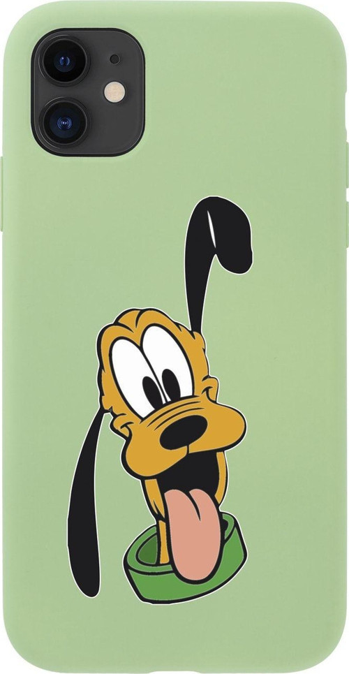Iphone 11 Goofy Tasarımlı Yeşil Telefon Kılıfı