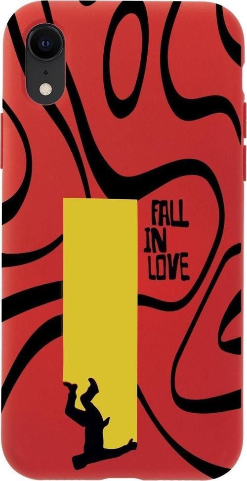 İphone Xr Fall In Love Premium Silikonlu Telefon Kılıfı
