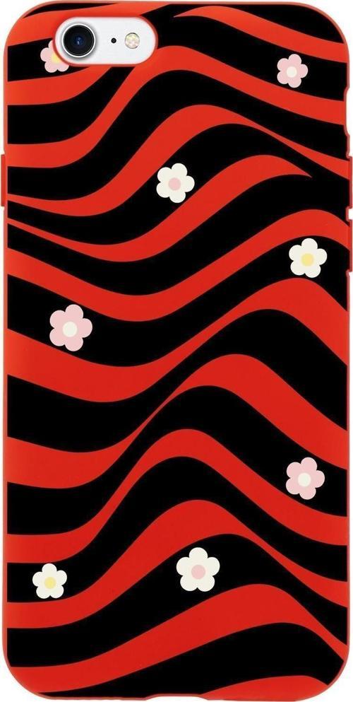 İphone 8 Uyumlu Flowers İn Illusion Premium Silikonlu Telefon Kılıfı