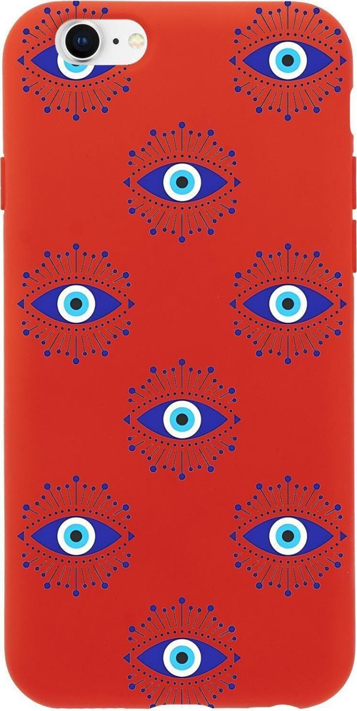 İphone 6S Uyumlu Mystic Aura Desenli Premium Silikonlu Telefon Kılıfı