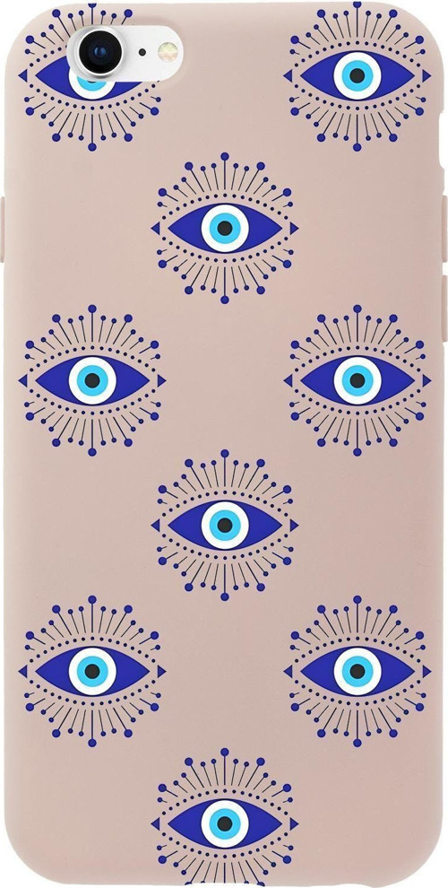 İphone 6S Uyumlu Mystic Aura Desenli Premium Silikonlu Telefon Kılıfı