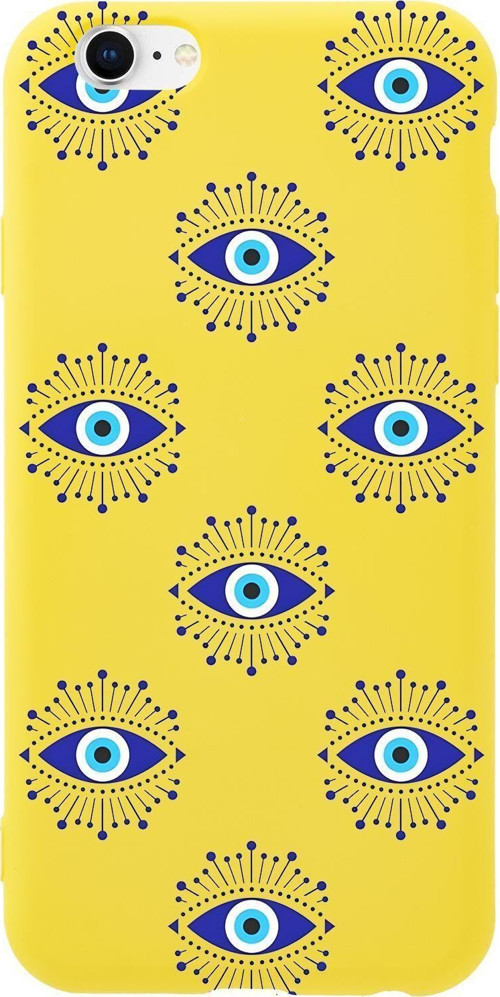 İphone 6S Uyumlu Mystic Aura Desenli Premium Silikonlu Telefon Kılıfı