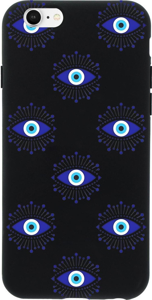 İphone 6S Uyumlu Mystic Aura Desenli Premium Silikonlu Telefon Kılıfı