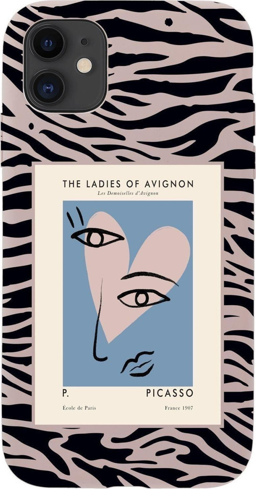 Iphone 11 Picasso The Ladies Of Avignon Desenli Premium Silikonlu Telefon Kılıfı