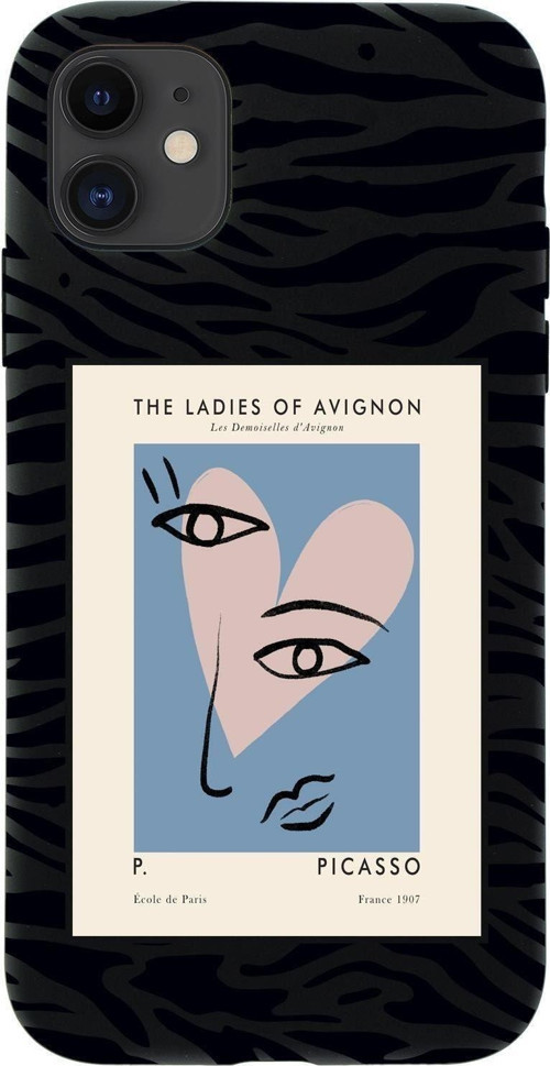 Iphone 11 Picasso The Ladies Of Avignon Desenli Premium Silikonlu Telefon Kılıfı