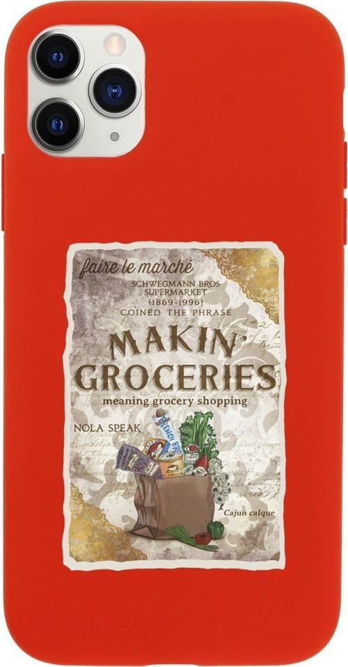 Iphone 11 Pro Makin Groceries Premium Silikonlu Telefon Kılıfı