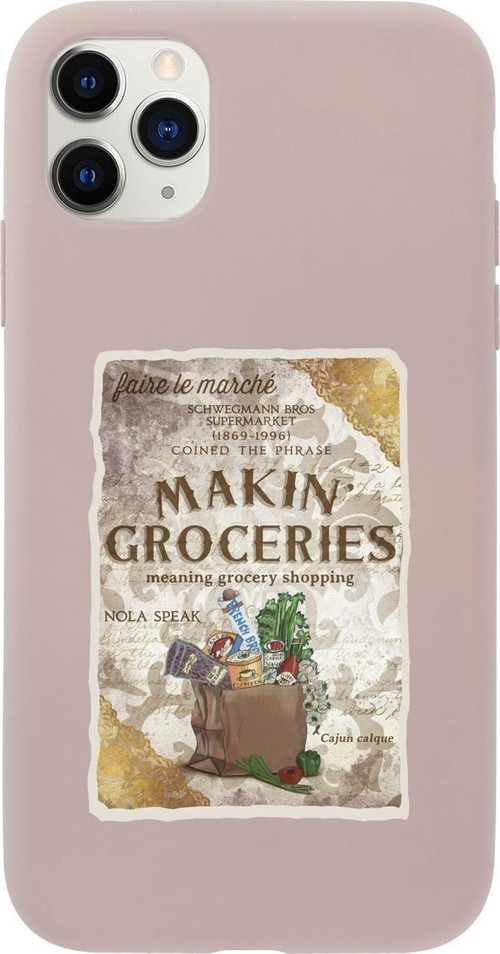 Iphone 11 Pro Makin Groceries Premium Silikonlu Telefon Kılıfı