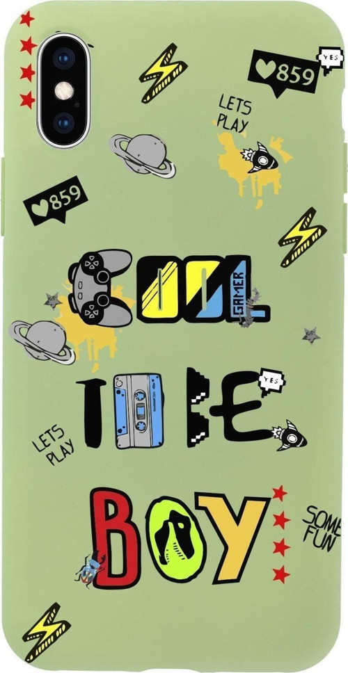 İphone X Cool It Be Boy Premium Silikonlu Telefon Kılıfı