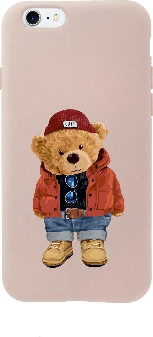 İphone 7 Teddy Bear Premium Silikonlu Telefon Kılıfı.
