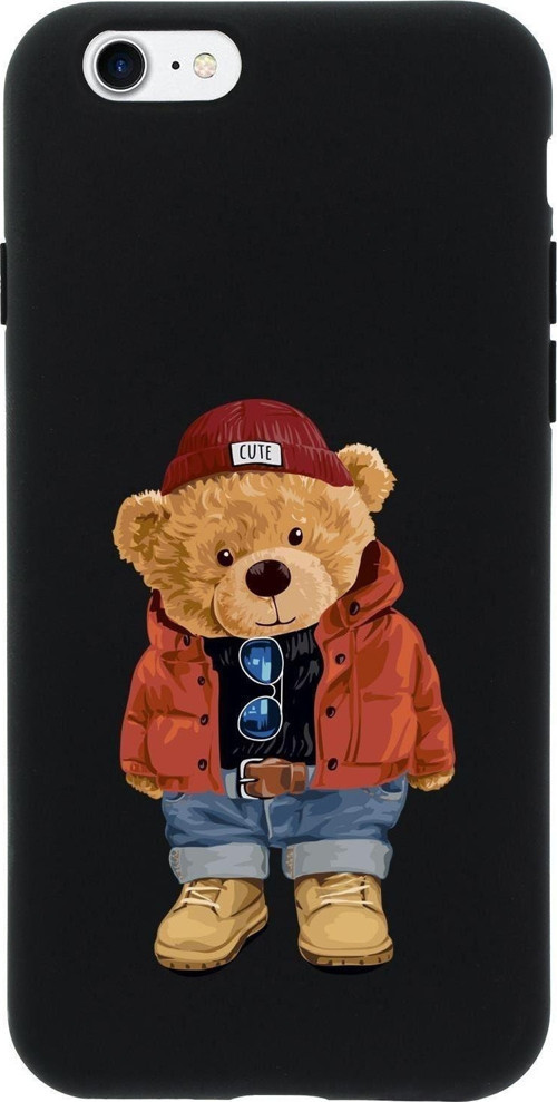 İphone 7 Teddy Bear Premium Silikonlu Telefon Kılıfı