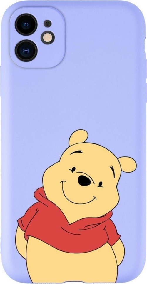 Iphone 11 Uyumlu Pooh Desenli Kamera Korumalı Lansman Kılıf Premium Silikonlu