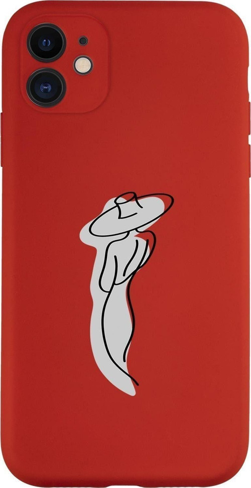 Iphone 11 Uyumlu Madame Desenli Kamera Korumalı Lansman Kılıf Premium Silikonlu