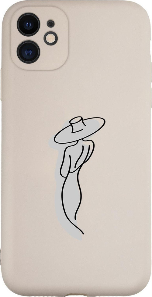 Iphone 11 Uyumlu Madame Desenli Kamera Korumalı Lansman Kılıf Premium Silikonlu