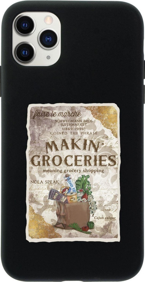 Iphone 11 Pro Max Uyumlu Makin Groceries Premium Silikonlu Telefon Kılıfı
