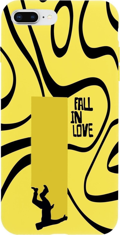 İphone 8 Plus Fall In Love Premium Silikonlu Telefon Kılıfı