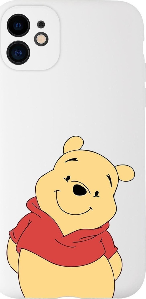 Iphone 11 Uyumlu Pooh Desenli Kamera Korumalı Lansman Kılıf Premium Silikonlu