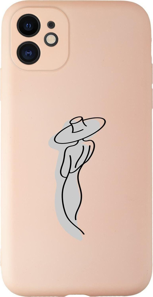 Iphone 11 Uyumlu Madame Desenli Kamera Korumalı Lansman Kılıf Premium Silikonlu