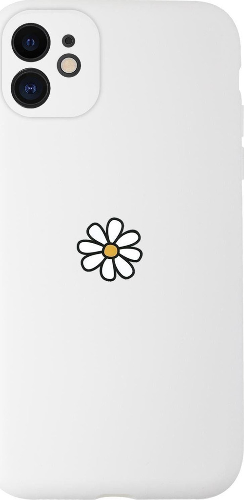 Iphone 11 Uyumlu Papatya Desenli Kamera Korumalı Lansman Kılıf Premium Silikonlu