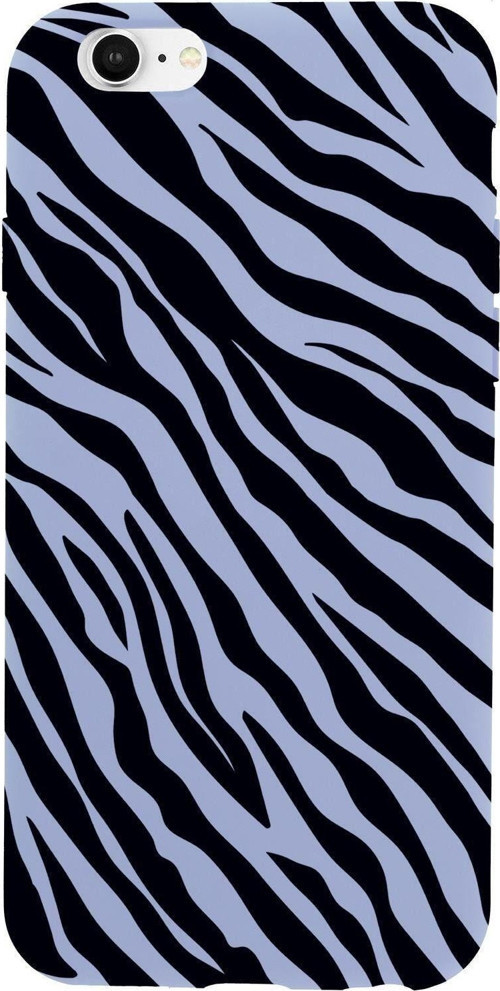 İphone 6 Plus Zebra Pattern Premium Silikonlu Telefon Kılıfı