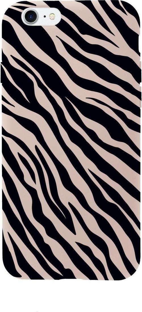İphone 8 Zebra Pattern Premium Silikonlu Telefon Kılıfı