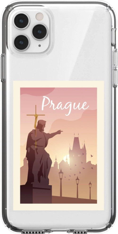 Iphone 11 Pro Prague Şeffaf Telefon Kılıfı