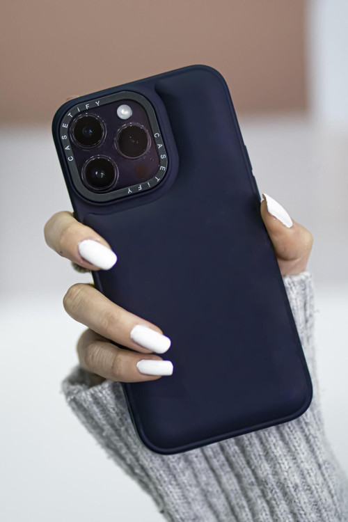 İphone 15 Pro Max Uyumlu Yumuşak Silikonlu Pillow Kılıf