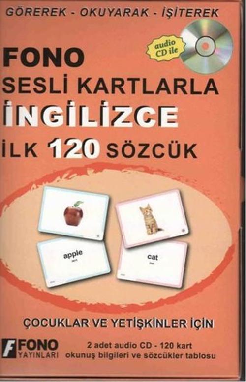 Fono Sesli Kartlarla İngilizce İlk 120 Sözcük
