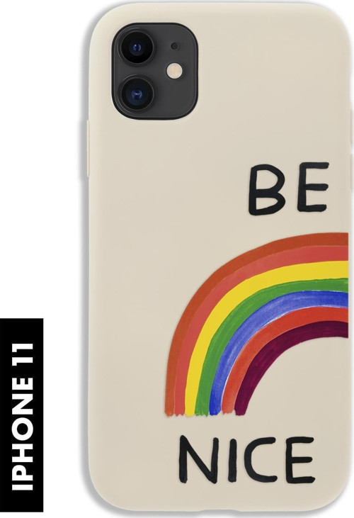 İphone 11 Uyumlu Be Nice Desenli Premium Silikonlu Lansman Telefon Kılıfı