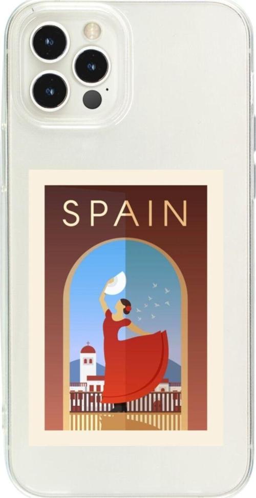 Iphone 12 Pro Spain Şeffaf Telefon Kılıfı