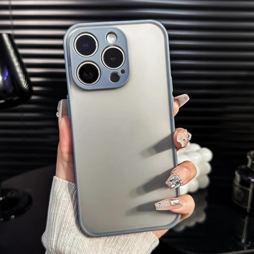 İphone 15 Pro Max Uyumlu Matguard Buzlu Şeffaf Telefon Kılıfı Mchzr