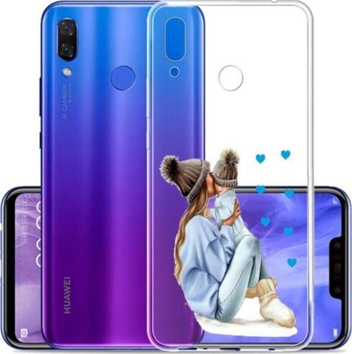 Anne Ve Oğlu Psmart 2019 Şeffaf Telefon Kılıfı
