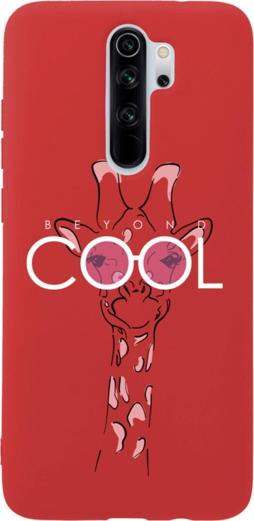 Xiaomi Redmi Note 8 Pro Beyond Cool Premium Silikonlu Lansman Kırmızı Telefon Kılıfı