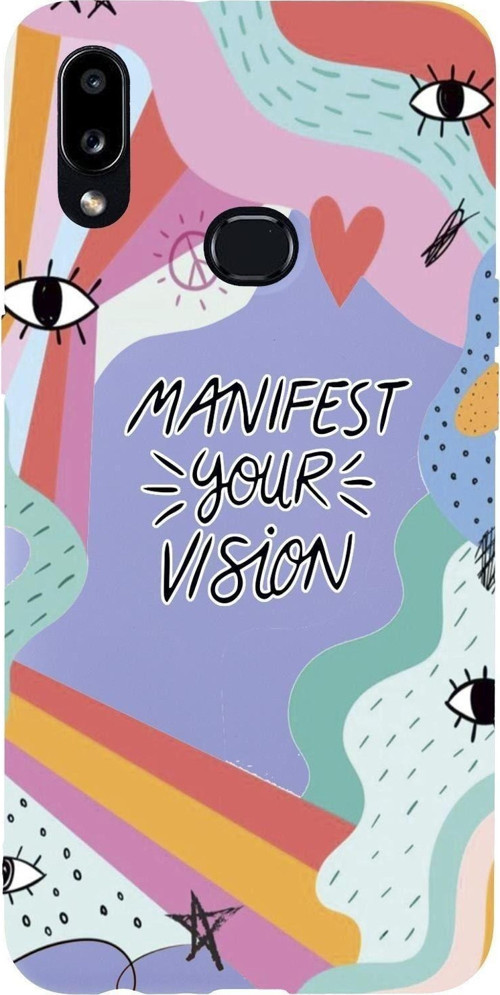 A10S Uyumlu Manifest Your Vision Premium Silikonlu Telefon Kılıfı