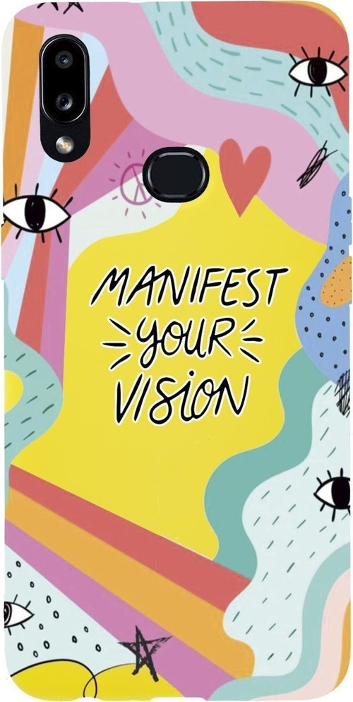 Samsung A10S Manifest Your Vision Premium Silikonlu Telefon Kılıfı