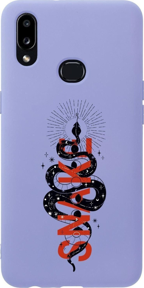 Samsung A10S Snake Premium Silikonlu Telefon Kılıfı