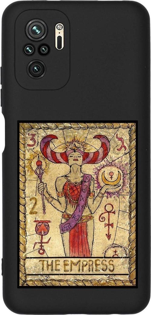 Redmi Note 10S The Empress Desenli Premium Silikonlu Telefon Kılıfı