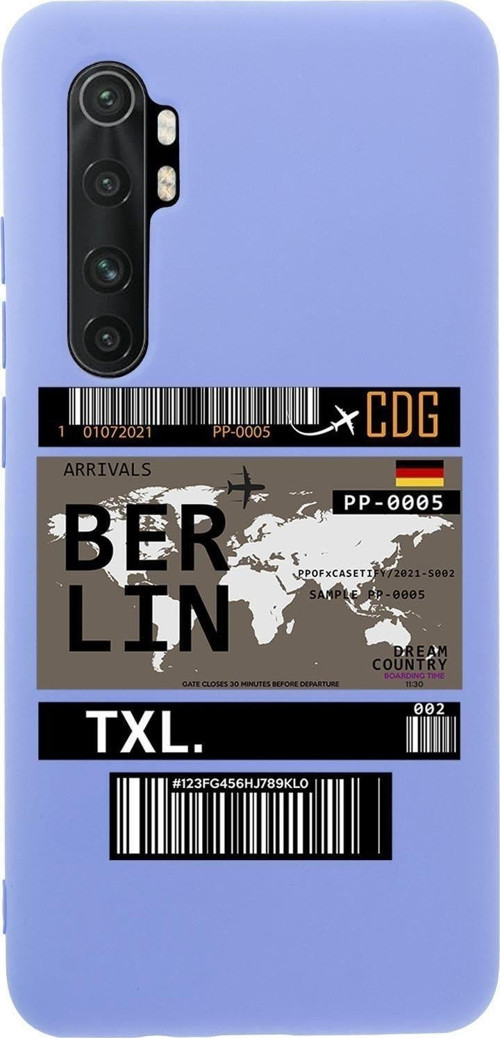 Xiaomi Note 10 Lite Berlin Premium Silikonlu Telefon Kılıfı