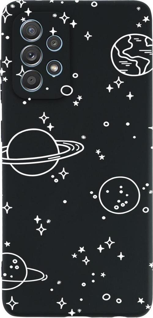 Samsung A23 Uyumlu Galaxy Desenli Premium Silikonlu Lansman Telefon Kılıfı