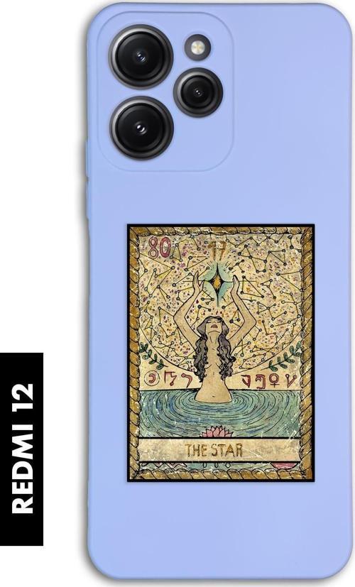 Xiaomi Redmi 12 Uyumlu The Star Desenli Premium Silikonlu Lansman Telefon Kılıfı