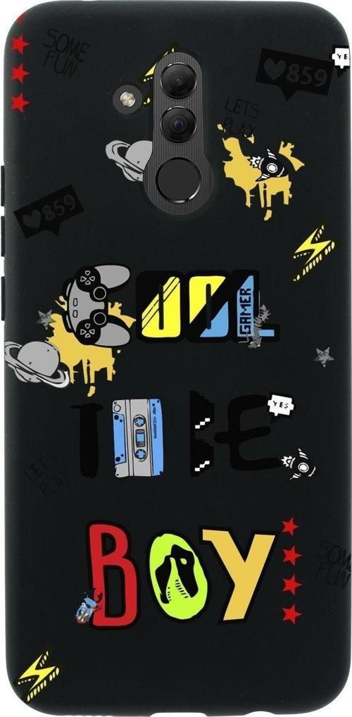 Huawei Mate 20 Lite Cool It Be Boy Premium Silikonlu Telefon Kılıfı
