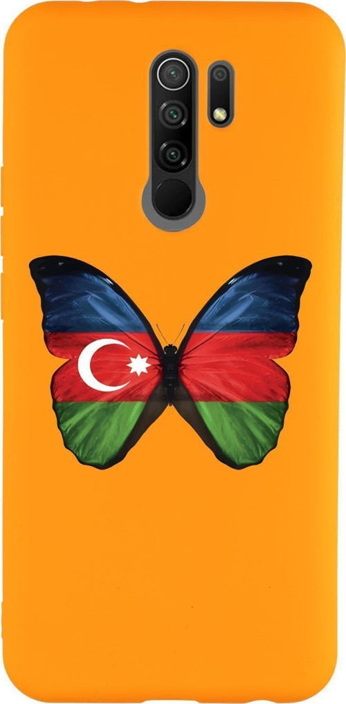 Xiaomi Redmi 9 Uyumlu Kepenek Desenli Premium Silikonlu Telefon Kılıfı