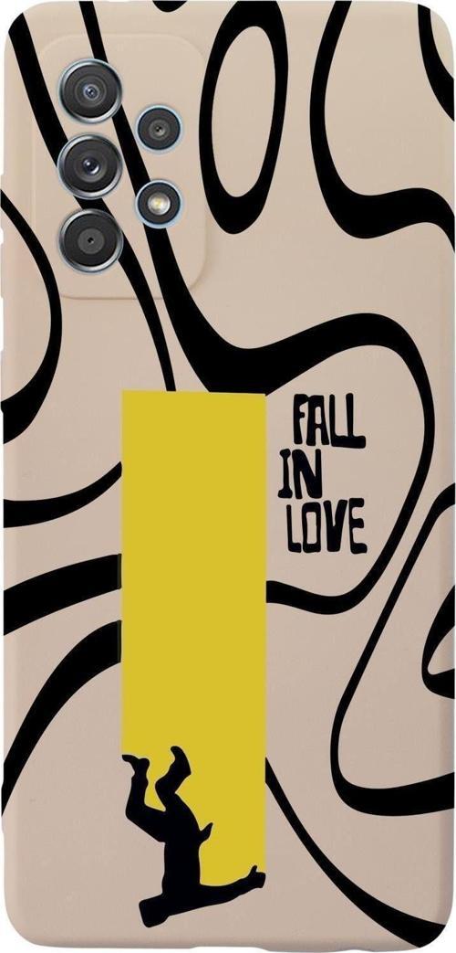 Samsung A52 Fall In Love Premium Silikonlu Telefon Kılıfı