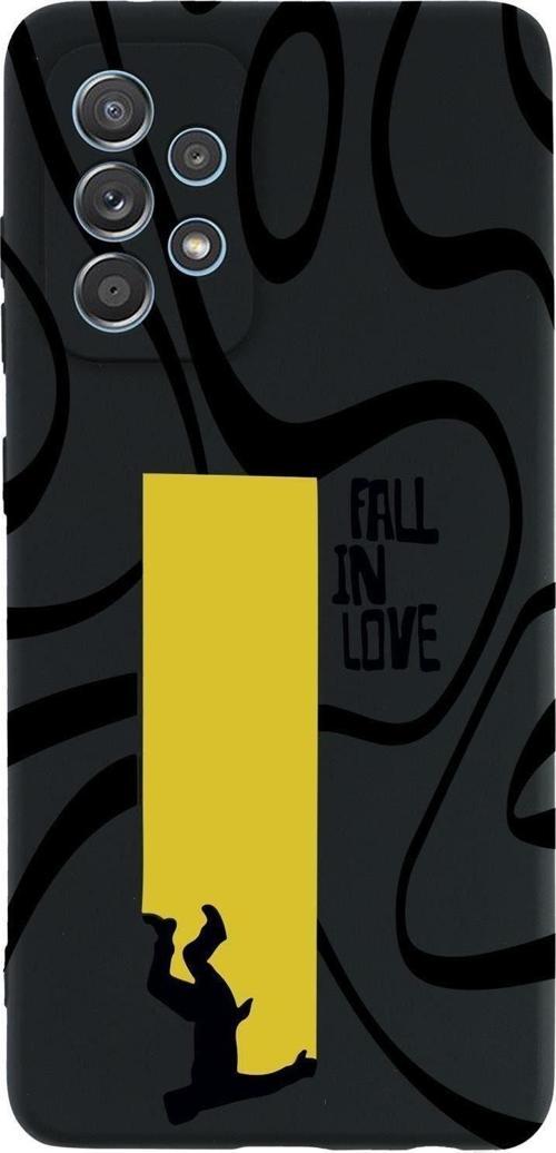 Samsung A52 Fall In Love Premium Silikonlu Telefon Kılıfı
