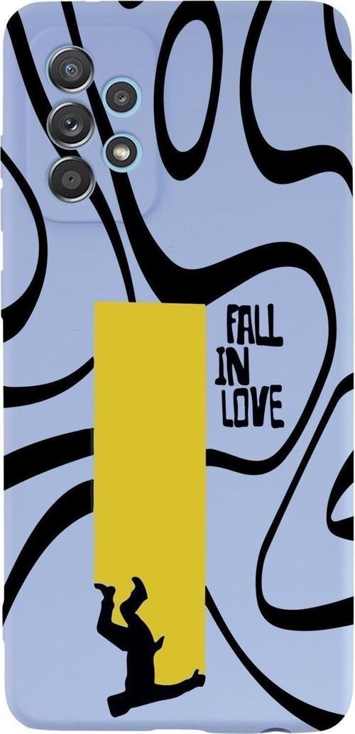 Samsung A52 Fall In Love Premium Silikonlu Telefon Kılıfı