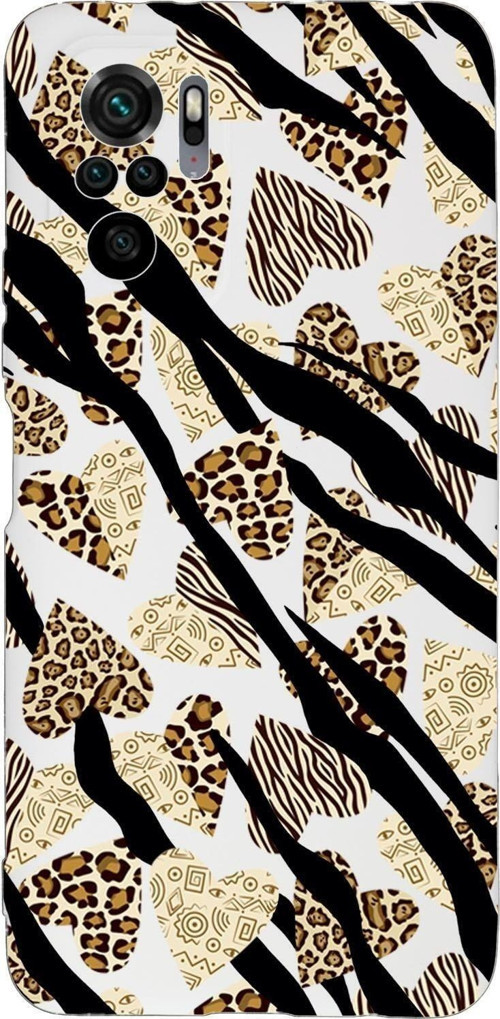 Xiaomi Redmi Note 10 Uyumlu Love Animal Pattern Desenli Premium Silikonlu Lansman Telefon Kılıfı