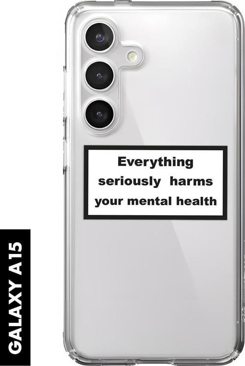 Samsung A25 Uyumlu Everything Desenli Premium Silikonlu Şeffaf Telefon Kılıfı