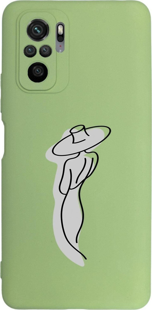 Xiaomi Redmi Note 10 Pro Max Uyumlu Madame Desenli Premium Silikonlu Lansman Telefon Kılıfı