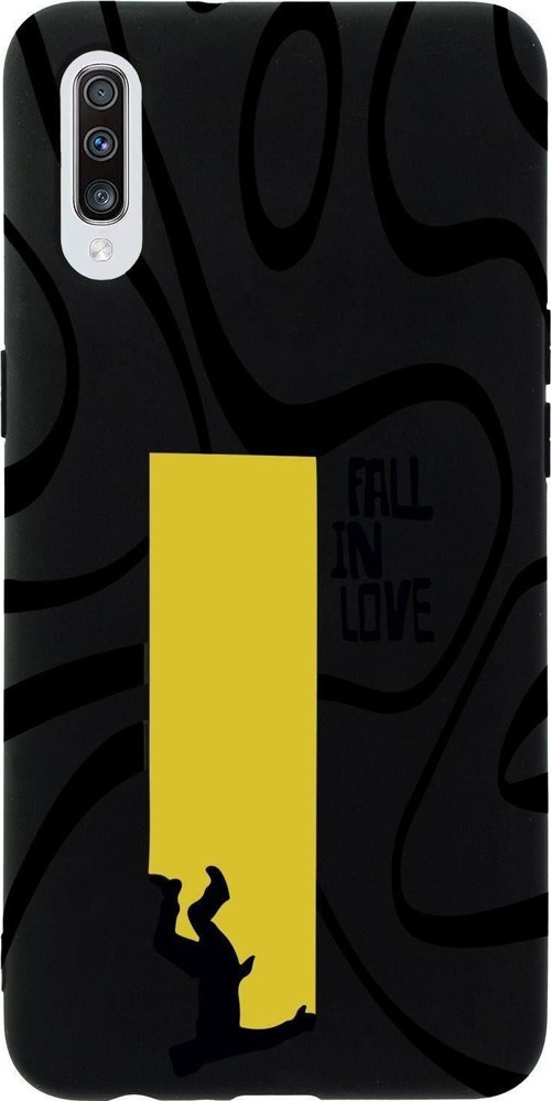 Samsung A70 Fall In Love Premium Silikonlu Telefon Kılıfı